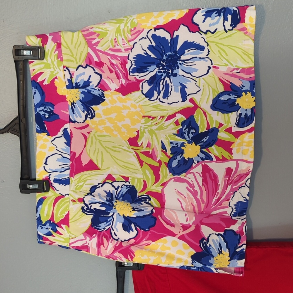 Bundle Of 2 Rafaella Brand Athletic Skorts In Pink Floral And Solid Red XL XXL - Picture 6 of 9
